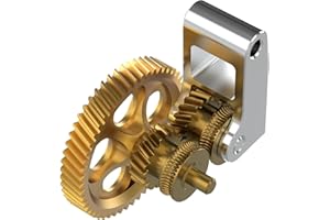 BIGTREETECH BIQU Panda Claw, ingranaggio estrusore per stampante 3D Bambu-Lab X1C P1P P1S, ingranaggio estrusore rivestito Golden RNC, flusso più liscio e uniforme, maggiore durata