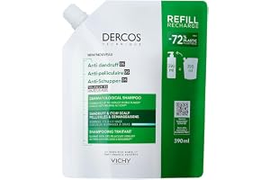 Vichy Dercos DS mjällschampo normalt till fett eco-refill 390 ml