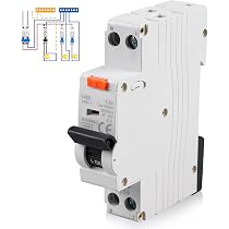 Chint NB1-63 1P N 10A 6kA C Interrupteur magnétothermique 2 modules 180239