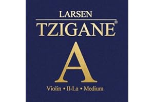 LARSEN STRINGS Cordes Larsen Violon Tzigane Multifilament-Fiberkern La Alu. Filé; Medium