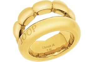 JOOP! Ring Edelstahl Damen Ringe, Kommt in Schmuck Geschenk Box