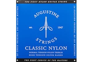 Augustine Satz Klassikgitarrensaiten, blau, High Tension