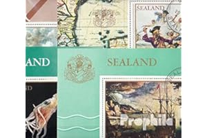 Prophila Collection Regno Unito-Principato Sealand 28 Diversi Francobolli (Francobolli per i Collezionisti)