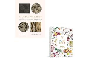 Samin Nosrat Salt Fat Acid Heat Collection 2 Books Set (Mastering the Elements of Good Cooking [Hardcover], A Collection of 20 Prints)