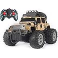 popsugar Off Roader Rechargeable Remote Control Monster Truck with 2 Speeds and 4 Headlight Modes | Lithium Battery | C-Type Charging | Remote Control Car for Kids | Made in India,Multicolor