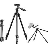 HEPU HT-T02 Profesyonel Tripod 154 Cm Yatay Kullanım &Ccedil;ok Fonksiyonlu Panoramik Kafa 360 Derece D&ouml;nebilir
