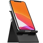 UGREEN ayarlanabilir cep telefonu standı iPhone 11 Pro Max XS, Galaxy S20 S10, Huawei P30 vb. ile uyumlu (siyah)