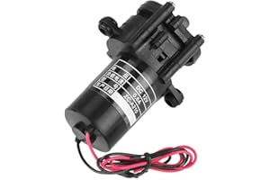 KITETTE Bomba de agua de engranaje, ZC-A210 DC 12V Mini bomba de agua autocebante Bomba de engranaje, para circulación de agua Inodoro inteligente Equipo médico Suministros de agua, Operación de bajo ruido