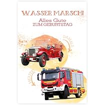 KE Biglietto Compleanno Uomo Con Auto – Divertente – Formato B6 Con Busta – Prodotto In Germania - 2