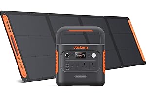 Jackery Solar Generator 2000 v2 with 200W Solar Panels, 2042Wh/2200W LiFePo4 Portable Power Station, USB-C PD 100W Fast Charging for Road Trips/RVing/Outdoor Camping/Daily Energy Storage