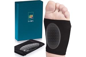 SMATIS Arch Support for Plantar Fasciitis, Arch Socks for Flat Foot Pain Relief (1 Pair Larger Size: UK Women 5.5-11+ Men 5.5-12.5)