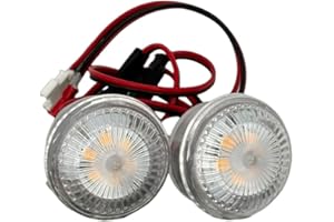 ZWHEEL Intermitentes de Manillar para Patinete Eléctrico Zfox Max, Zfox Plus, Zlionx, MASCOOTER S1,S2