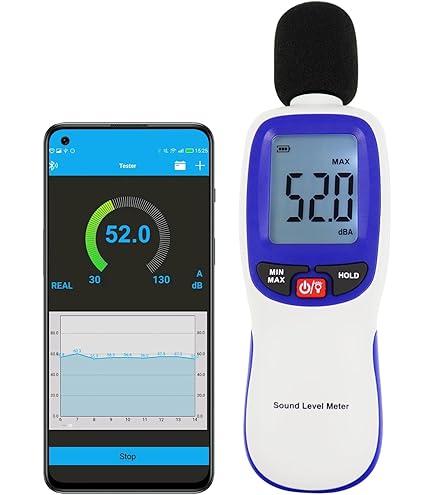 Geluidsniveaumeter, digitale draagbare decibelmeter, 30 dB