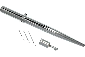 ZT-TUNING Tuningauspuff AOA 1/2 (50-110ccm) Ø 28mm - für Simson S50, S51, S70