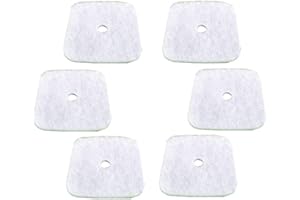 Hippotech 6 Stück Luftfilter für Mantis 7222 7222E 7222M 7225 7230 7234 7240 7920 7924 Pinnen-Kultivator ersetzt 2 Zyklen Little Wonder Motor