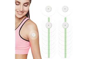 ZOCONE 28 Piezas Parches Freestyle Libre Transparente Protector Sensor Freestyle Libre Adhesivos Parches Diabetes Sensor Brazalete Glucometro Freestyle Sensor Parches Sensor para Freestyle Libre 1 2 3