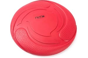 PETPÄL PetPal - Frisbee en caoutchouc naturel pour chien - Rouge