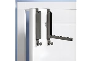ZLLkeji Perchero para Puerta de Baño Percha Puerta Sin Taladrar Colgador de Puerta para Ropa Gancho Puerta Colgador para Abrigos, Albornoces, Toallas, Bolsos, Bufandas