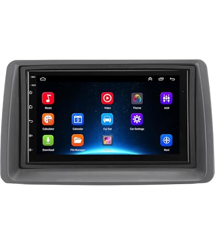 Double DIN Radio Installation Kit For Fiat Panda (2003-2012) - Grey Dashboard Fascia & Wiring Harness