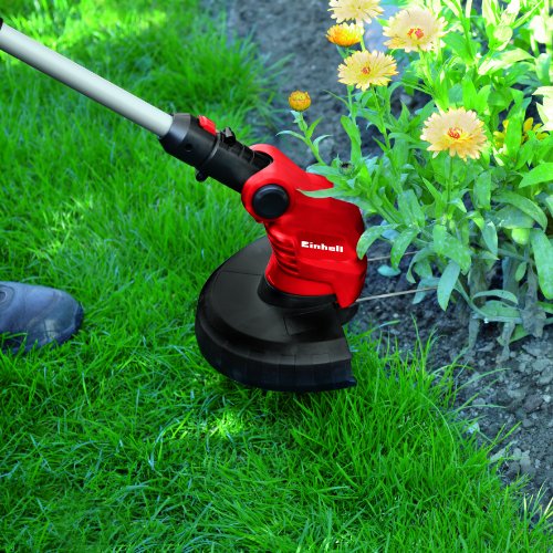 Einhell Elektro Rasentrimmer GC-ET 4025 (400 W, 25 cm Schnittkreis, 1,6 mm Nylonfaden, Tipp-Automatik) - 4