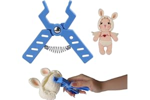 ZGDYI Strumento Snapper Occhi di Sicurezza,per Amigurumi , Pinza Occhietti per Pupazzi & Bambole, Occhi per Amigurumi, Occhi di Sicurezza per Uncinetto,DIY Orsacchiotto & Peluche,Per occhi da 5-30 mm (blu)