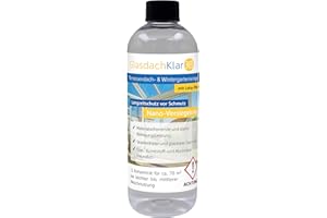 ‎RICHTER CHEMIE Glasdachklar365 Terrassendach- und Wintergarten Reiniger | Terassendach reinigen | Langanhaltender Schutz mit Nano-Versiegelung für Wintergärten 1 Liter