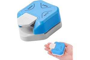 USKERB 3-in-1 Corner Rounder Punch - Versatile Corner Cutter for Paper Crafts, DIY Projects, Laminate, Photos, and Card Making