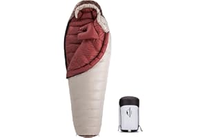 Naturehike Snowbird Śpiwór Mumia z Puchu Kaczego, Profesjonalny Śpiwór Kempingowy na Zewnątrz, Unisex - Śpiwór dla Dorosłych
