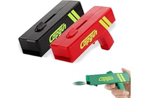 SUOXU Otwieracz do butelek piwa, pistolet do nakrętek, podnośnik kapsli, prezenty piwa dla mężczyzn, otwiera szklane butelki w pół sekundy prezent dla niego taty, męża, dziadka chłopaka (2 szt.)