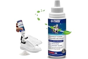 HOME HARBOR 40g Désodorisant en Poudre pour Chaussures,Poudre pour pieds et chaussures, Désodorisant naturel pour chaussures,Longue durée d'action pour éliminer les chaussures et les pieds puant