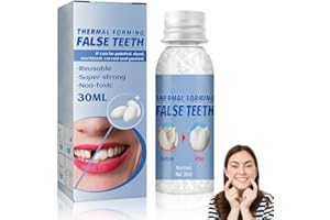 OIXYAZ OIXYA Dientes postizos temporales,Teeth Filling Kit, Temporary Tooth Filling Kit, Teeth Repair Granules,30ml Cement for Tooth