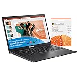 ASUS Vivobook 14 X1400EA 14.0" Full HD Laptop with Microsoft Office 365 (Intel Pentium Gold 7505, 4GB RAM, 128GB PCIe SSD, Wi