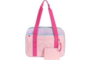 COOLCHANGE Cartella per scolara giapponese | rosa | borsa a tracolla cosplay per ragazze