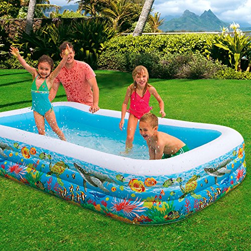 Intex Kinderpool Swim-Center Tropical Reef Family Pool, Mehrfarbig, 305 x 183 x 56 cm - 2