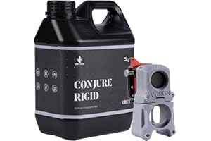 Chitu Systems Conjure Rigid Resin avec propriétés d'ingénierie pour gadgets fonctionnels Impression en résine, faible rétrécissement pour figure articulée Impression 3D LCD (gris, 2000 g)