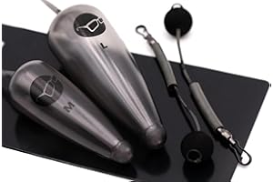 Korda Zig Float Large | Adjustable Zig Rig Fishing Kit for Carp | Includes QC Swivel, Anti-Tangle Sleeve & Lead Boom