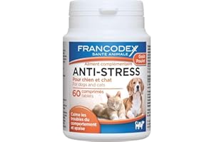 Francodex Anti-Stress pour Chien ET Chat (60 COMPRIMES)