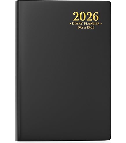 Buy Collins Time Manager 2026 Diary Day To Page Appointment A5 Black Products At