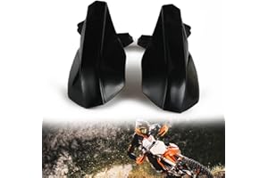 Fast Pro Protège-Mains Dirt Bike Protège-Mains Moto Universel ATV Handguard pour 7/8" et 1 1/8" Guidon pour TTR YZ YFZ CRF KLX KX DRZ Motocross Pit Bike