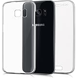 kwmobile Cover compatibile con Samsung Galaxy S7 - Custodia in Silicone TPU Fronte Retro - Custodia Front Back Case Protezion
