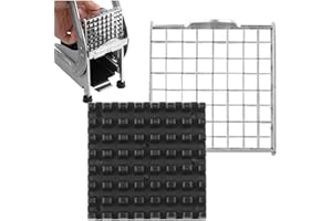 Qeyeid Coupe-Frites Manuel Commerciale en Acier Inoxydable Coupe Frite Professionnel Machine Coupe Frites Lame D'outil Coupe Frites