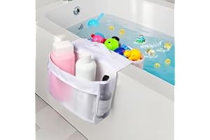 Zyiphor Badewannenspielzeug Aufbewahrung, Badewannenspielzeug Mesh Tasche, Badewannenspielzeug Hängeorganizer Tasche, Aufbewahrung und Sortierung von Spielzeug Geeignet für bäder Spielzeug