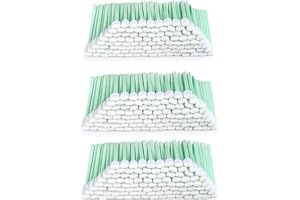 ARGOMAX 300 Bastoncini Per La Pulizia Della Schiuma, Tamponi Per La Pulizia, Spugna Di Cotone Lunga Sterile, Per La Pulizia Delle Testine A Getto D'Inchiostro, Per La Pulizia Delle Lenti, Verde