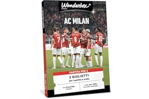 Wonderbox Connect - Cofanetto Regalo - AC Milan Classic - 1 Partita - 2 Biglietti - Valido 27 Mesi