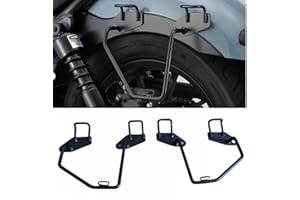 TDZ MOTO Saddlebag Support Brackets Fits for 2017-2023 Honda Rebel CMX 250 300 500 Storage Bag Frame Bracket Holder
