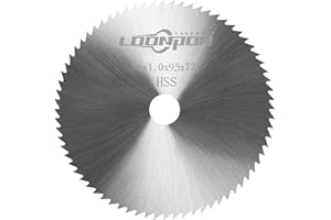 YKLP 76 mm HSS brzeszczot do piły tarczowej 72T do drewna tworzywa sztucznego metalu cięcie płytek z altaną 3/8 cala