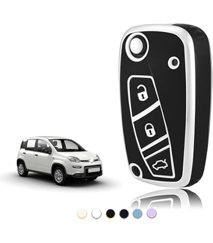 Guscio Cover Chiave Telecomando 3 Tasti Fiat Panda 600 Seicento Punto 188 Ducato - Foto 3