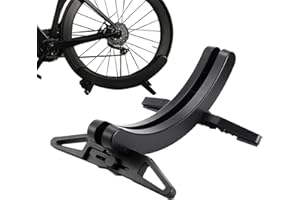 Samuliy Support de stationnement pour vélos, Support de vélo au Sol | Porte-vélos réglable et Robuste,Accessoires de vélo, Support de stationnement au Sol, Rangement de vélo pour VTT de Montagne