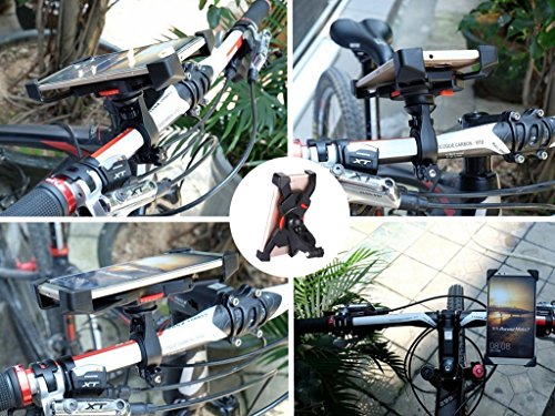Supporto Bici Smartphone - Porta Telefono Moto Universale per il Manubrio della Bici