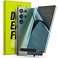 Ringke Dual Easy Wing Full Coverage (Pack of 2) Designed for Galaxy S23 Ultra Screen Protector Dual Easy Film Case Friendly Protective Film Screen Guard For Samsung Galaxy S22 Ultra